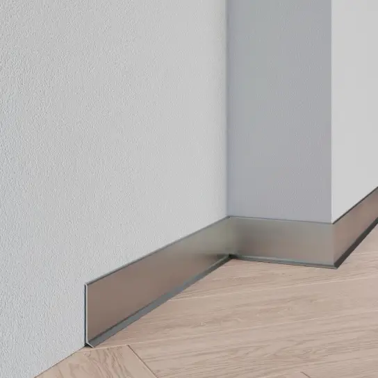 Spiegelend titaniumlook - Aluminium bewerkt - 10 x 60 mm Shop Nu